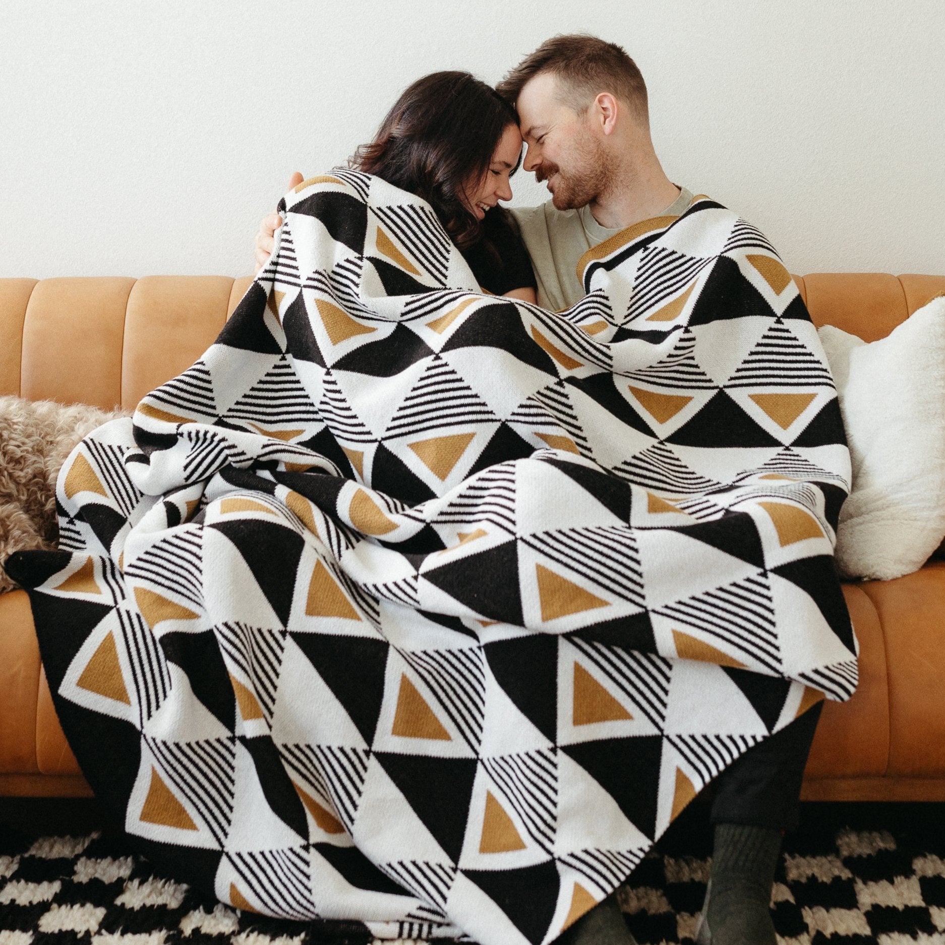 SEEK & swoon jumbo throw blanket