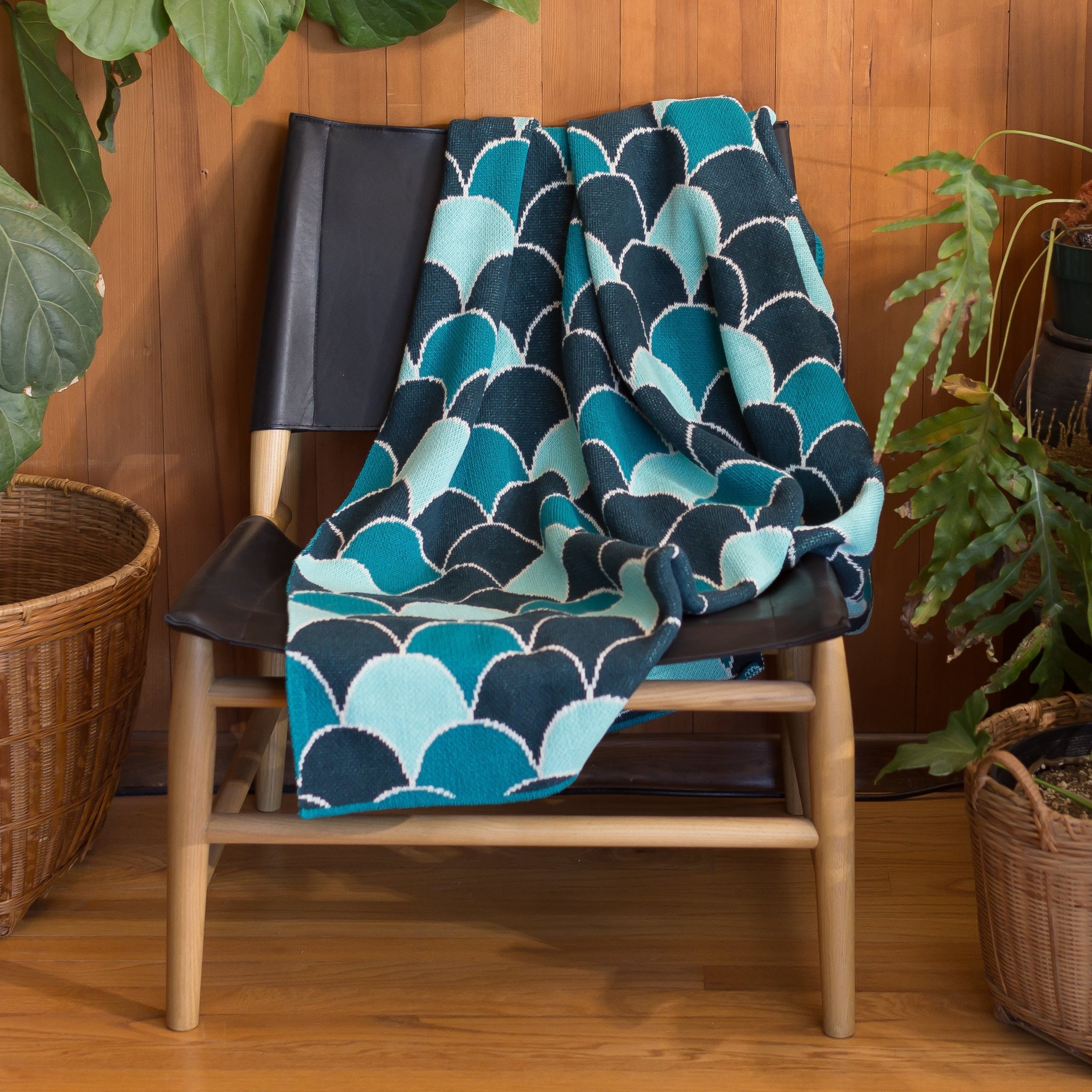Seek & Swoon Zellige throw blanket