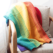 Baby Rainbow Throw