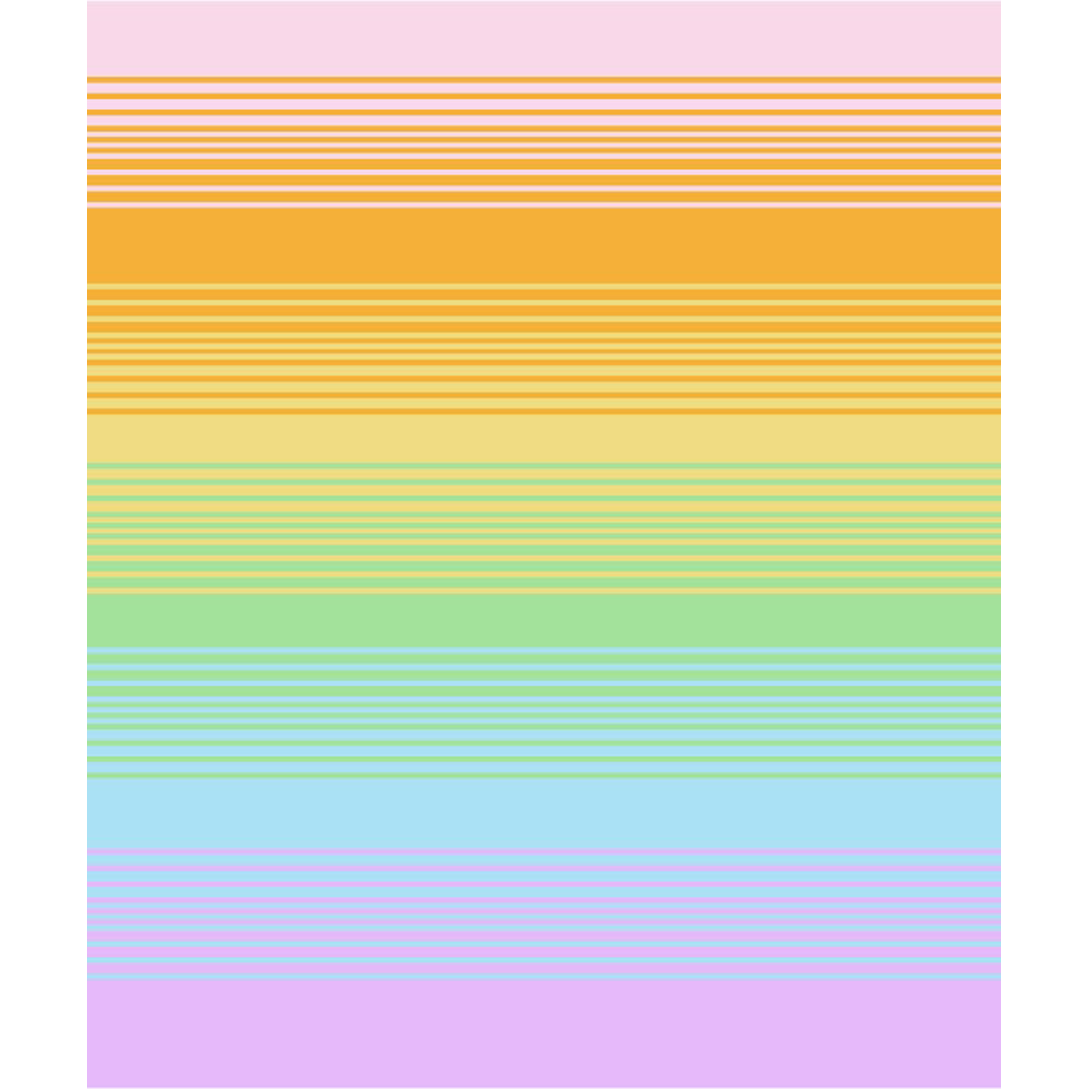 Baby Rainbow Throw