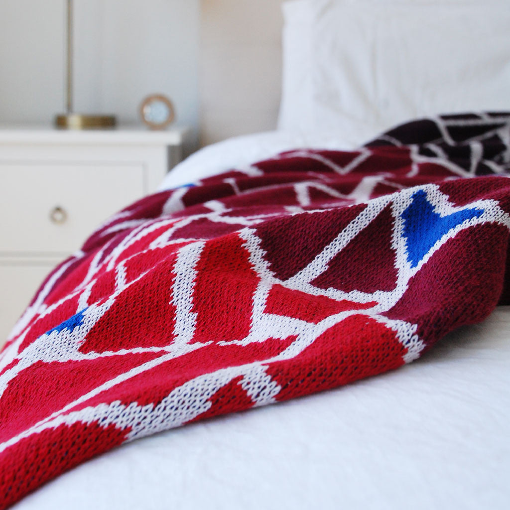 Seek & Swoon Mosaic Throw Blanket