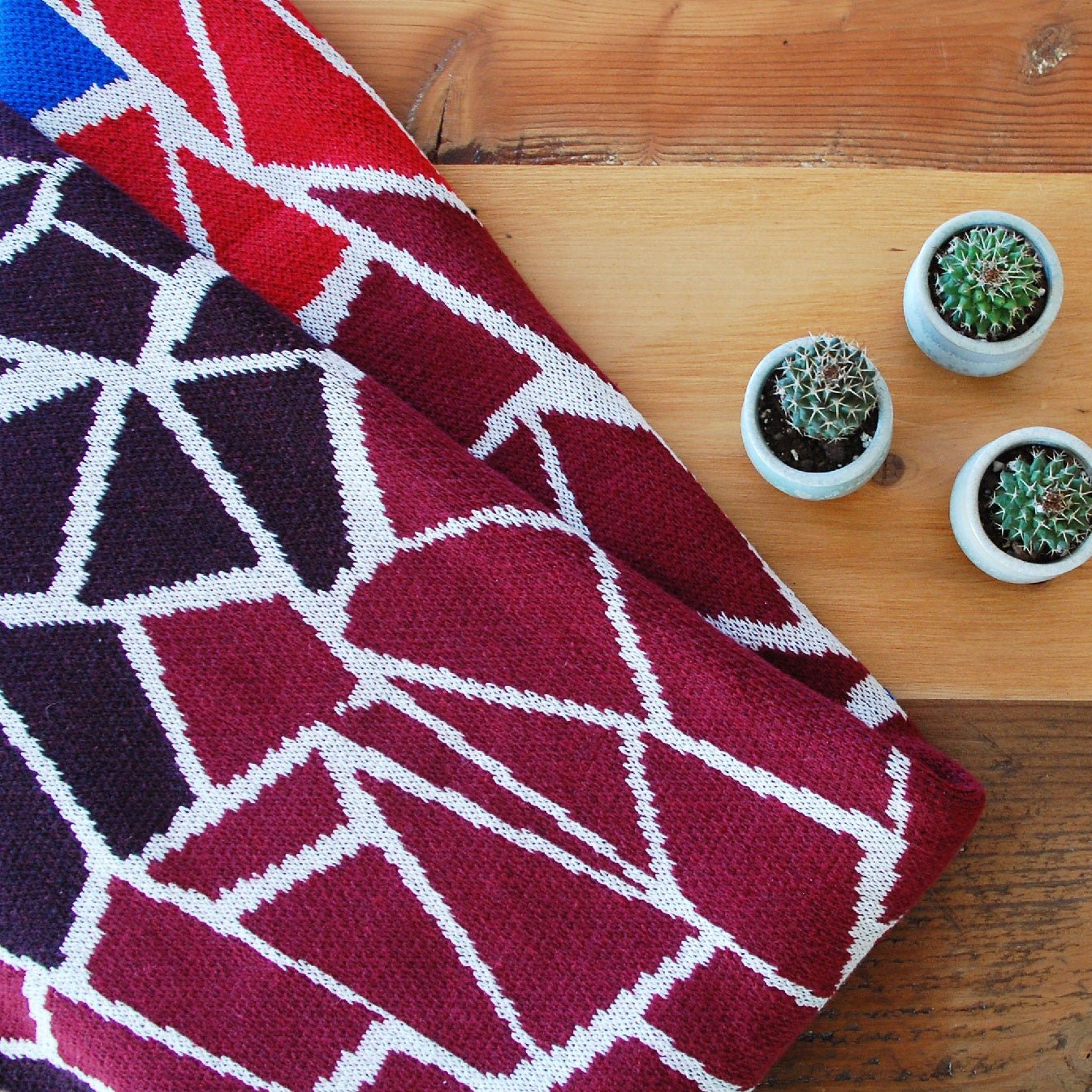 Seek & Swoon Mosaic Throw Blanket